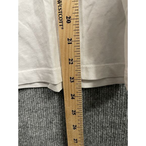 Salvage Public Honolulu White Shirt Short Sleeve Church Is The Ocean Size Large - Picture 7 of 7